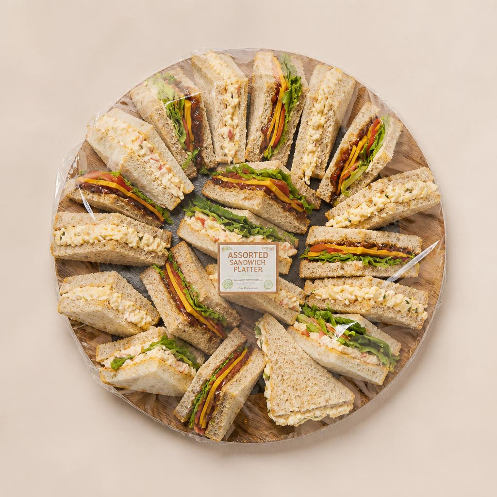 Sainsbury's Vegetarian Sandwich Platter (20 Quarters)
