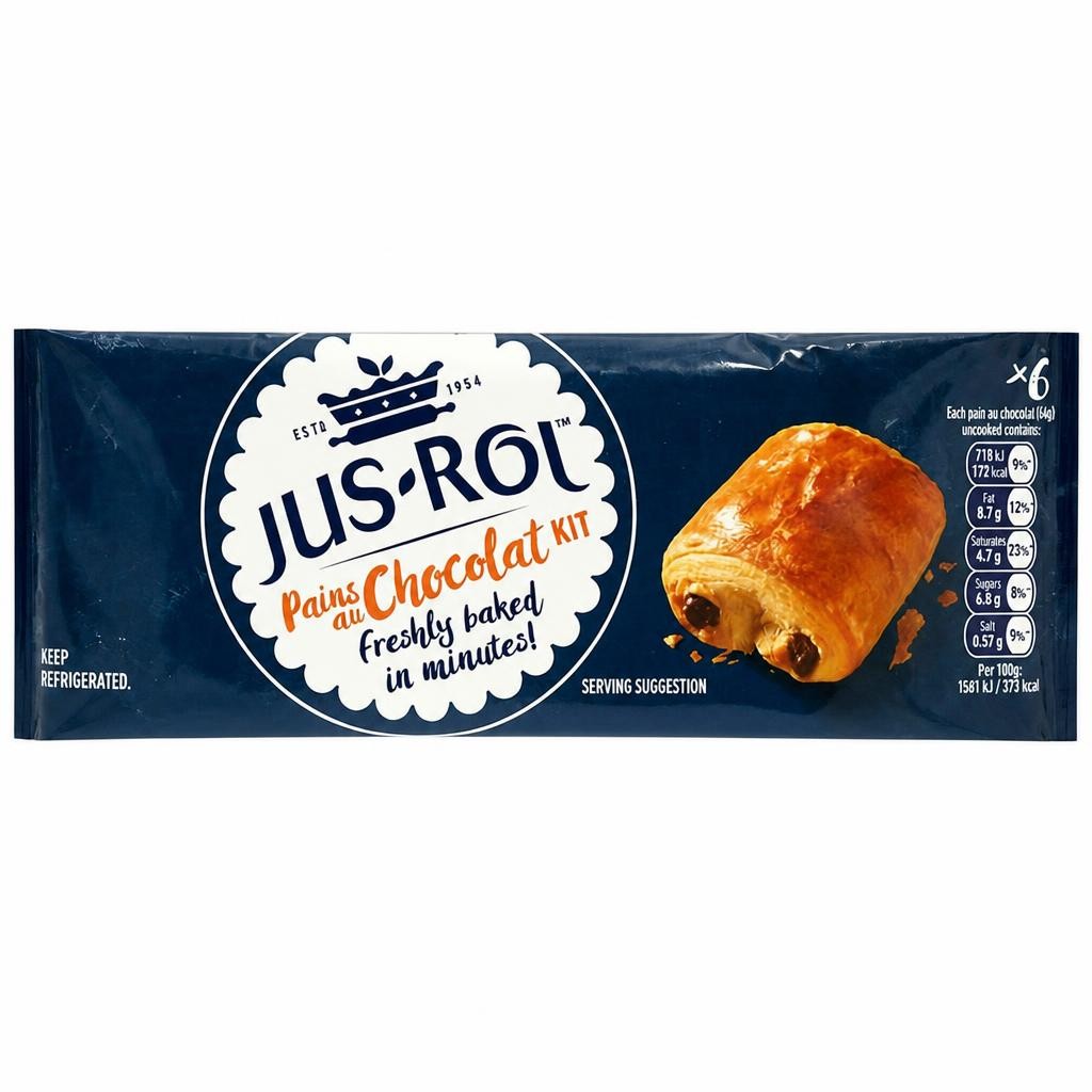 Jus-Rol Pain Au Chocolat Dough x6 275g