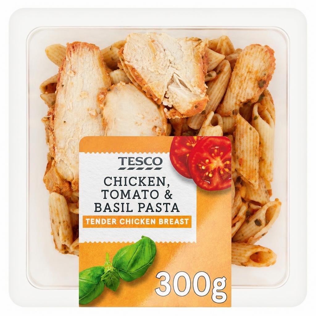 Tesco Chicken, Tomato & Basil Pasta 300g