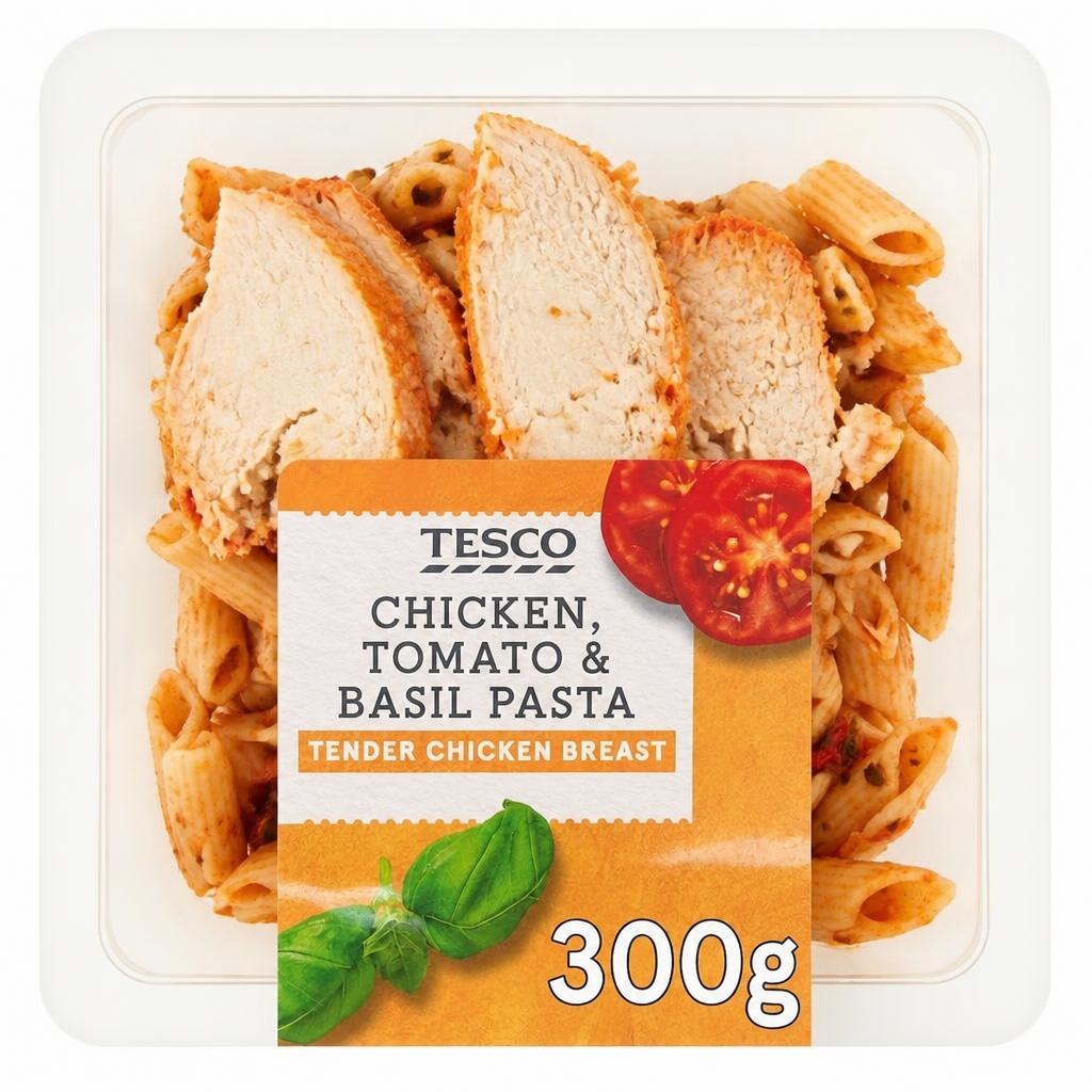 Tesco Chicken, Tomato & Basil Pasta 300g