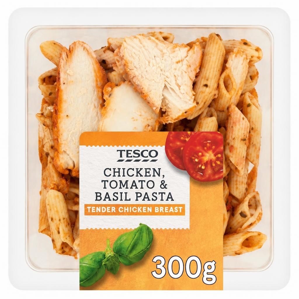 Tesco Chicken, Tomato & Basil Pasta 300g