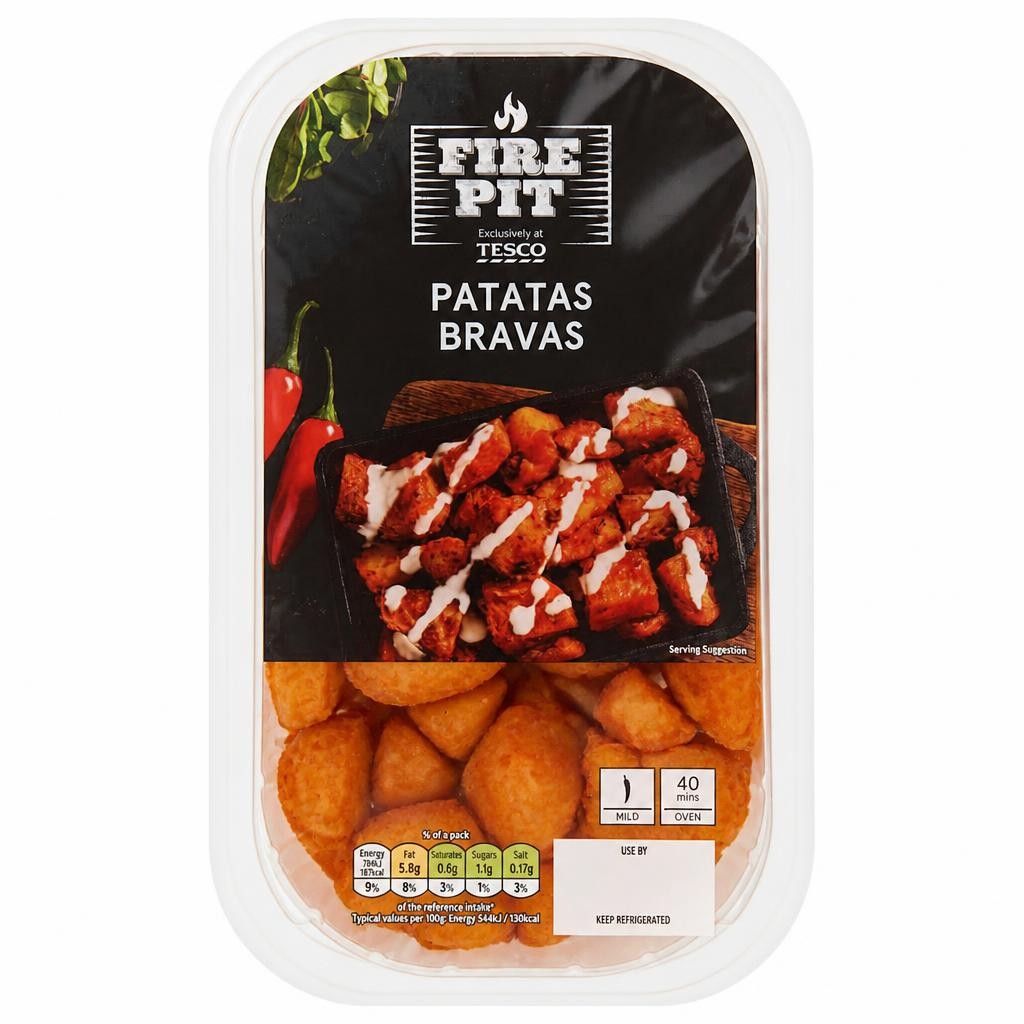 Tesco Fire Pit Patatas Bravas 400G