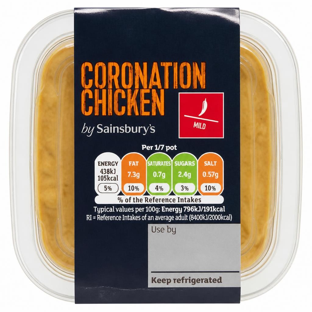 Sainsbury's Coronation Chicken Deli Filler 385g