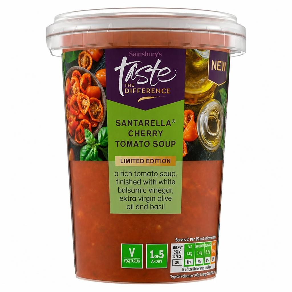 Sainsbury's Santarella Cherry Tomato Soup, Limited Edition, Taste the Difference 600g