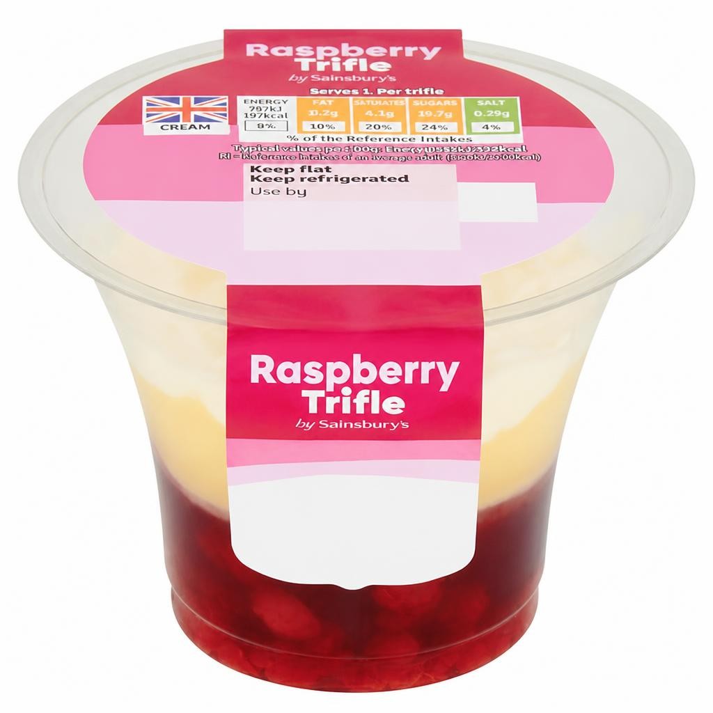 Sainsbury's Raspberry Trifle 135g