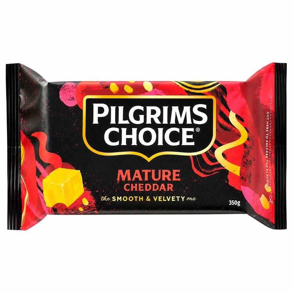Pilgrims Choice Mature Cheddar Cheese 350g