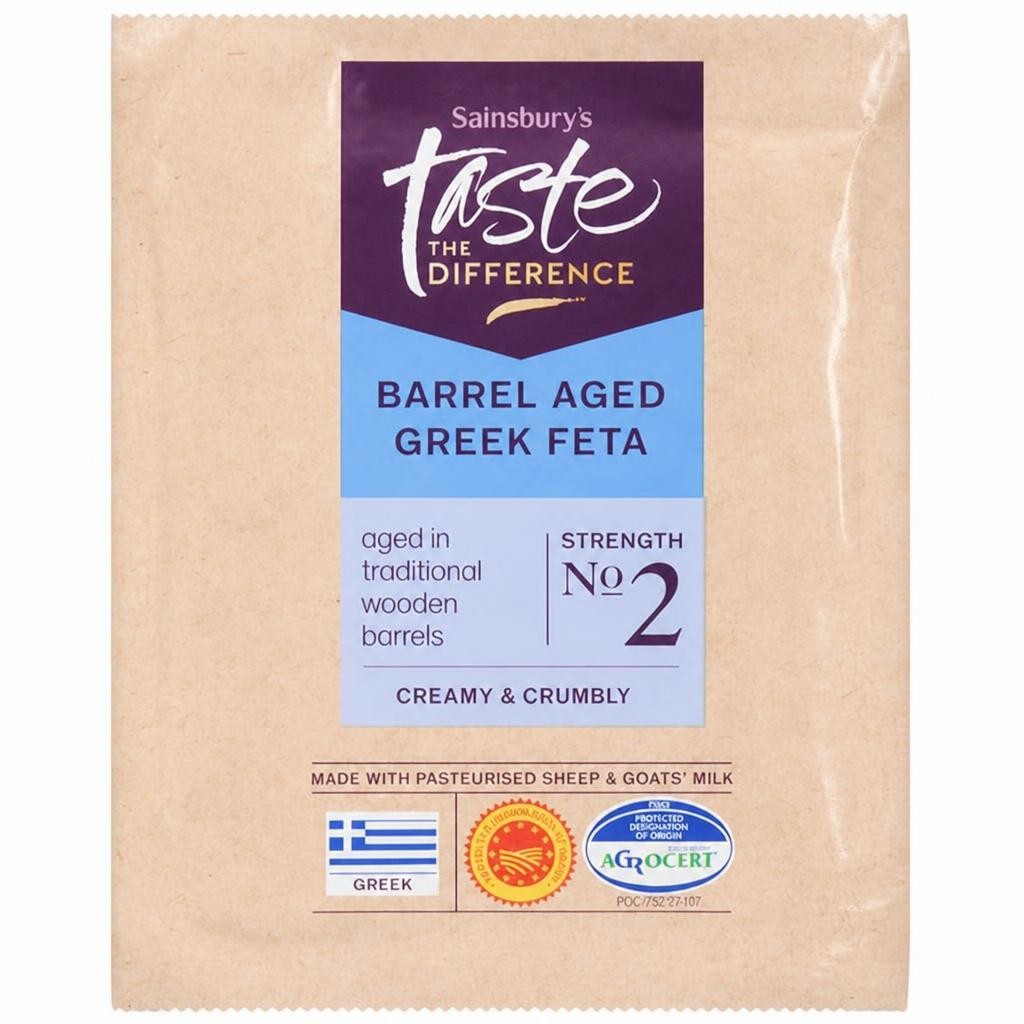 Sainsbury's Barrel Aged Feta, Taste the Difference 200g