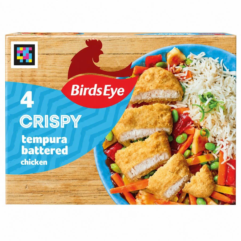 Birds Eye Crispy Chicken Grills in Tempura Batter x4 340g