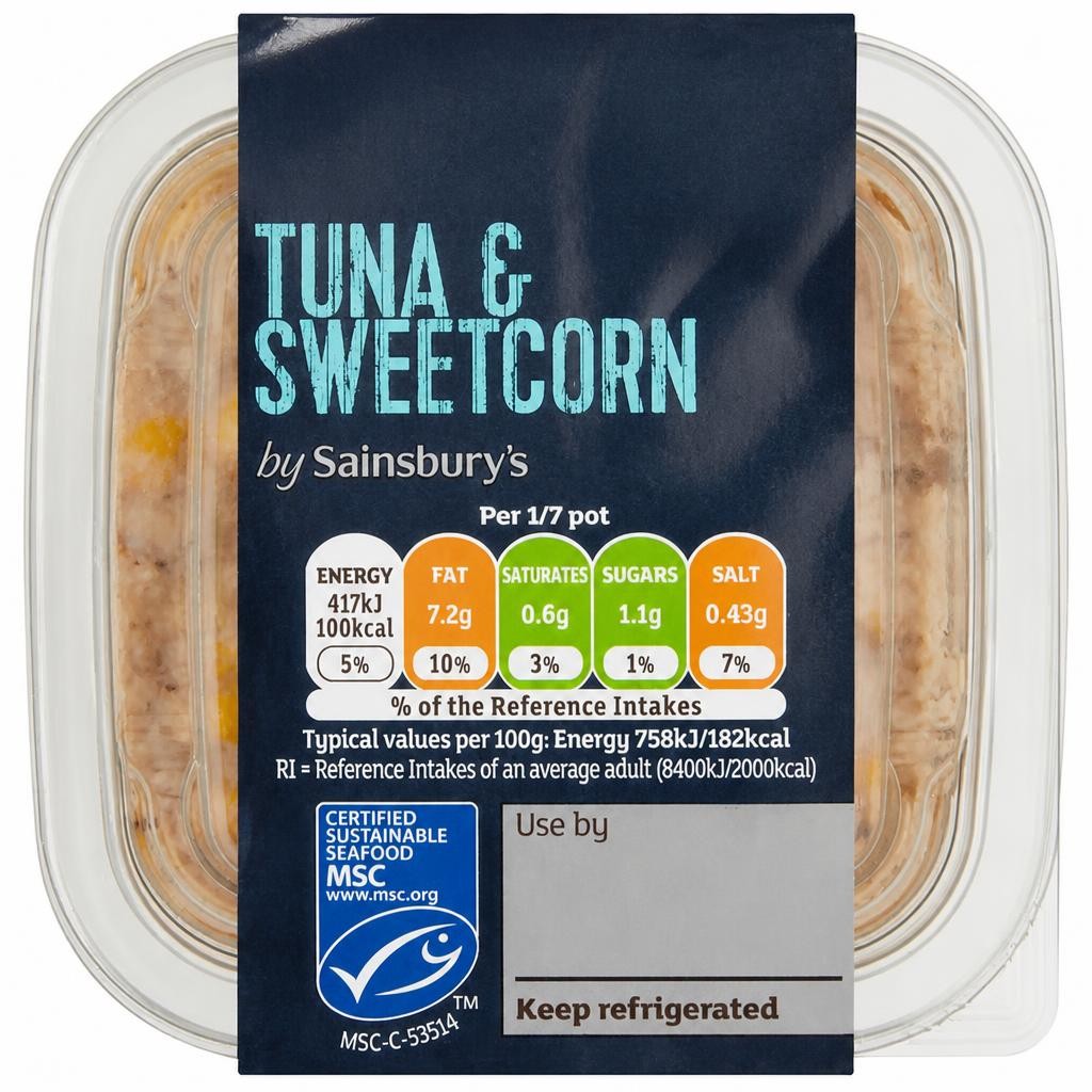 Sainsbury's Tuna & Sweetcorn Deli Filler 385g
