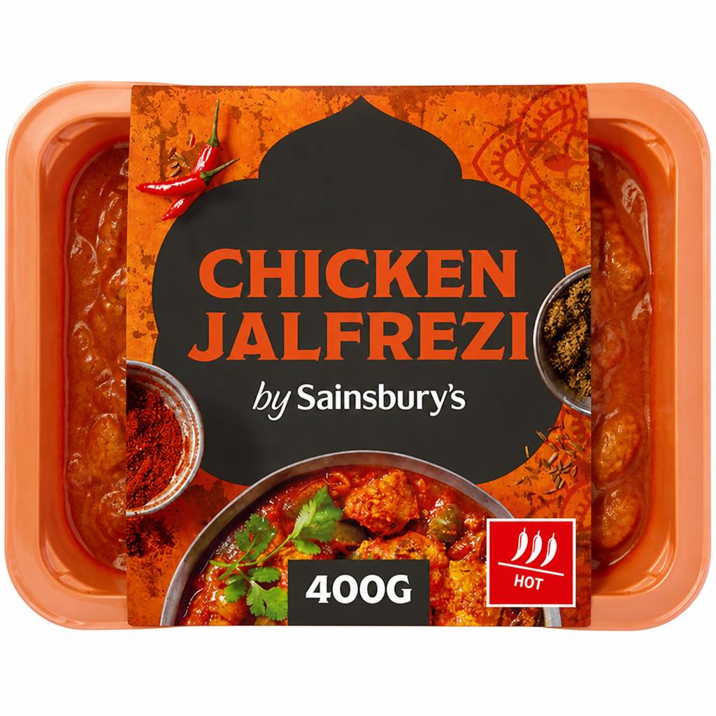 Sainsbury's Indian Chicken Jalfrezi Ready Meal Main For 2 400g
