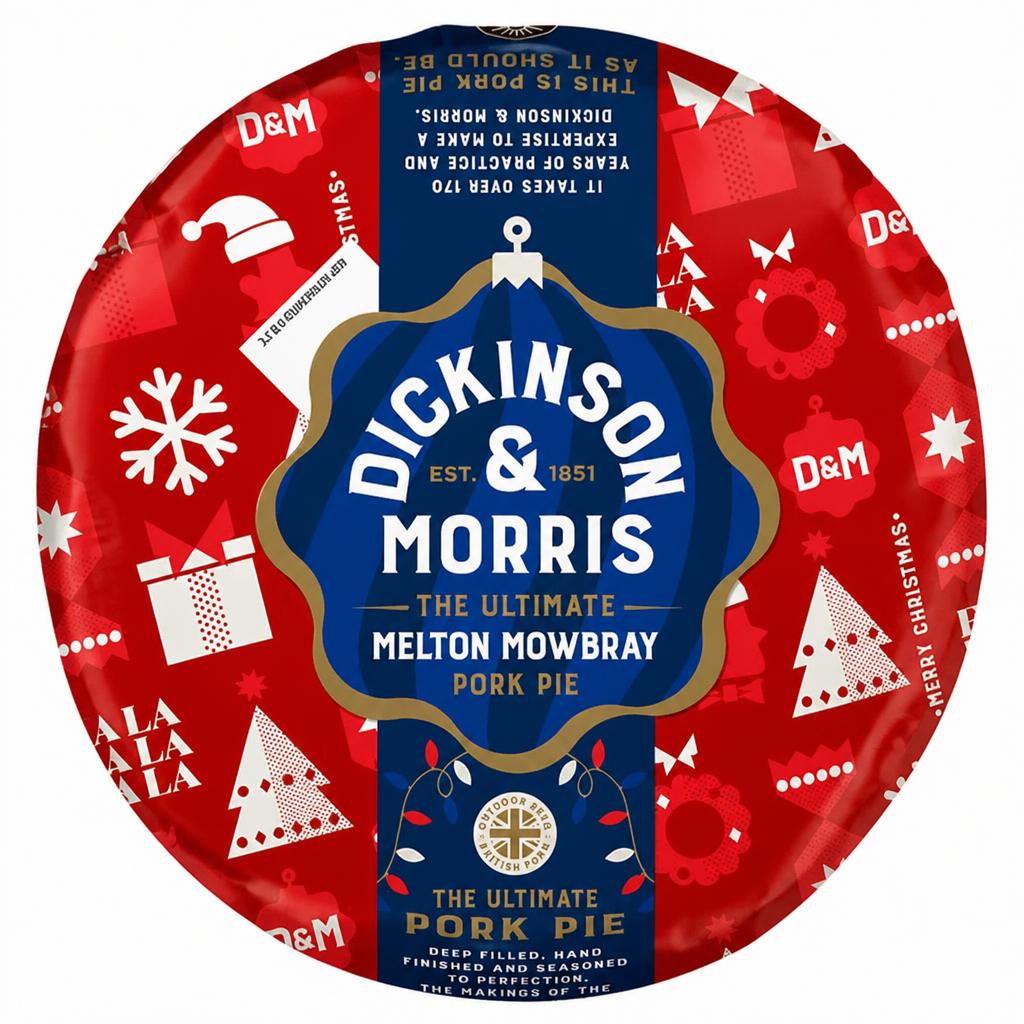 Dickinson & Morris Melton Mowbray Pork Pie 440g