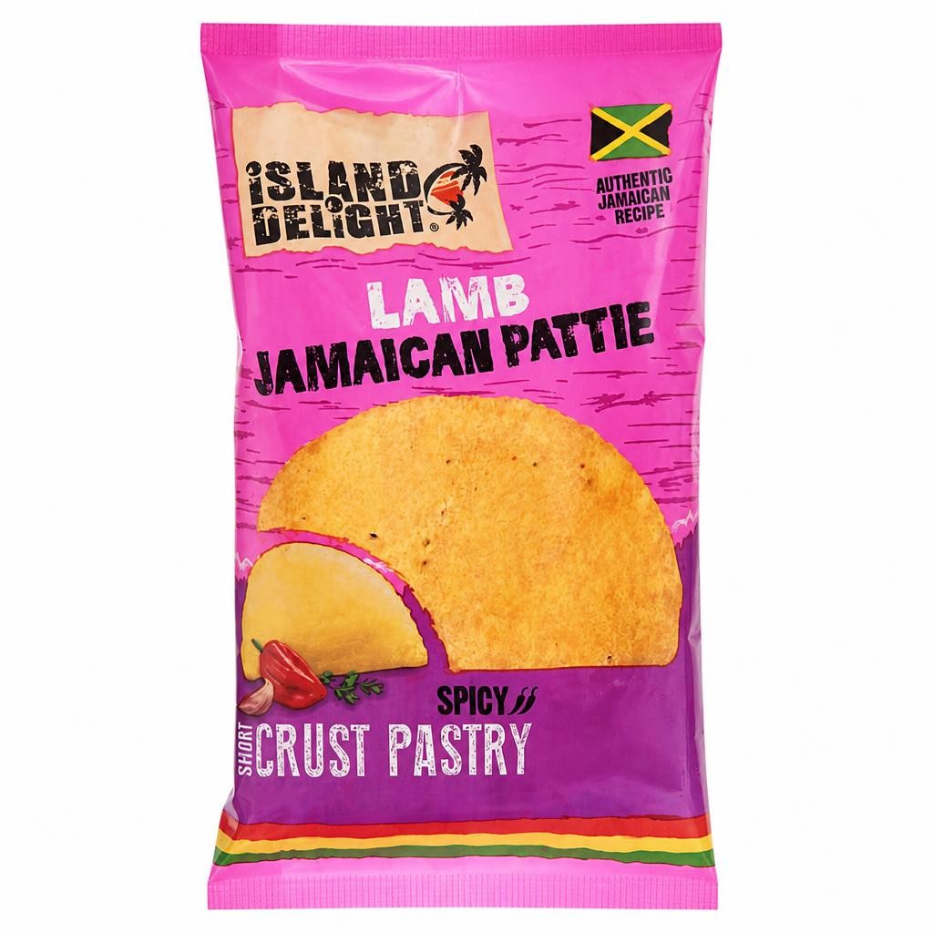 Island Delight Lamb Pattie (Halal) 140g