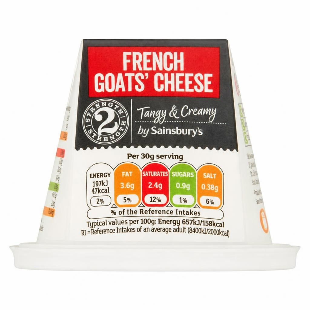 Sainsbury's French Goats Cheese, Mild 150g