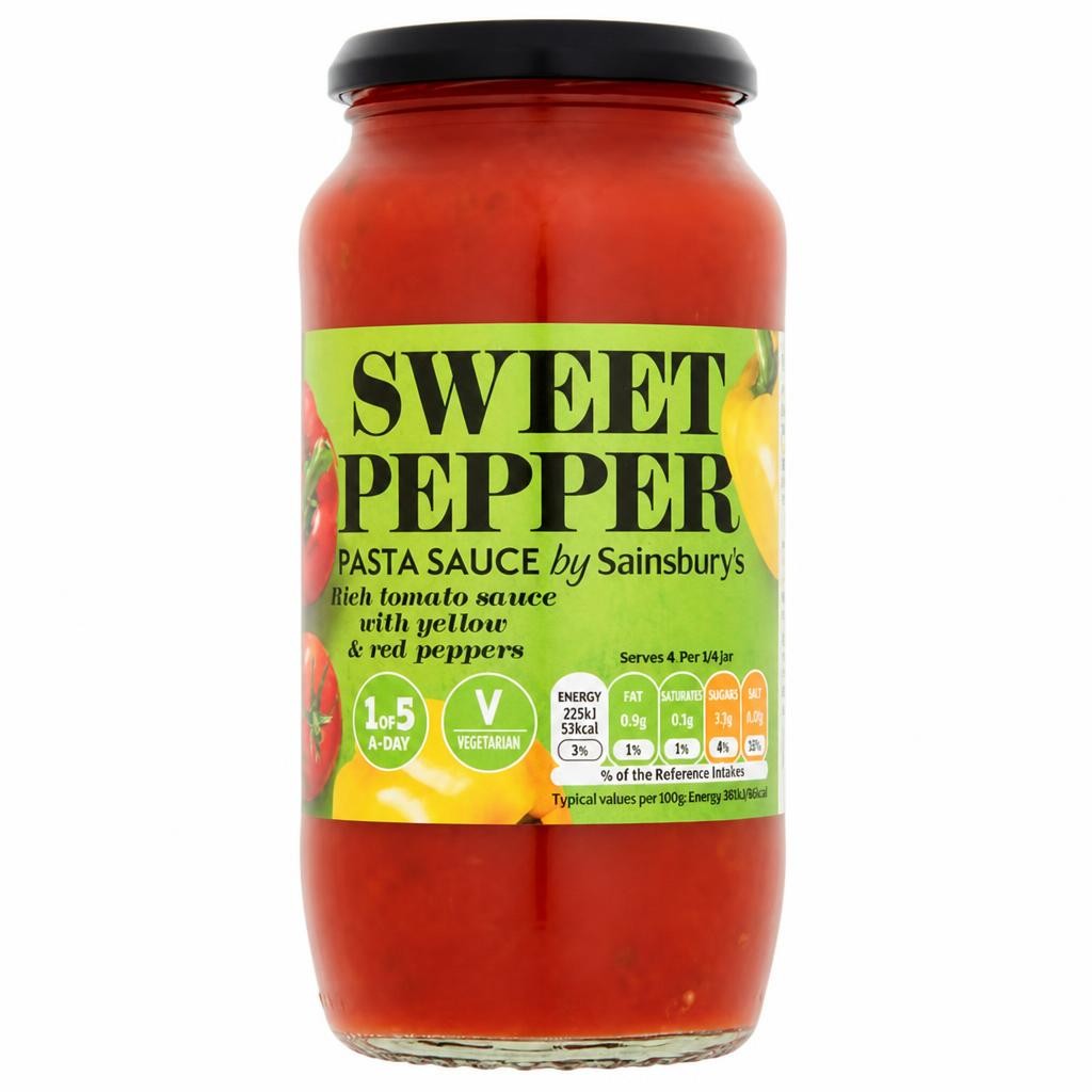 Sainsbury's Pasta Sauce, Sweet Pepper 500g