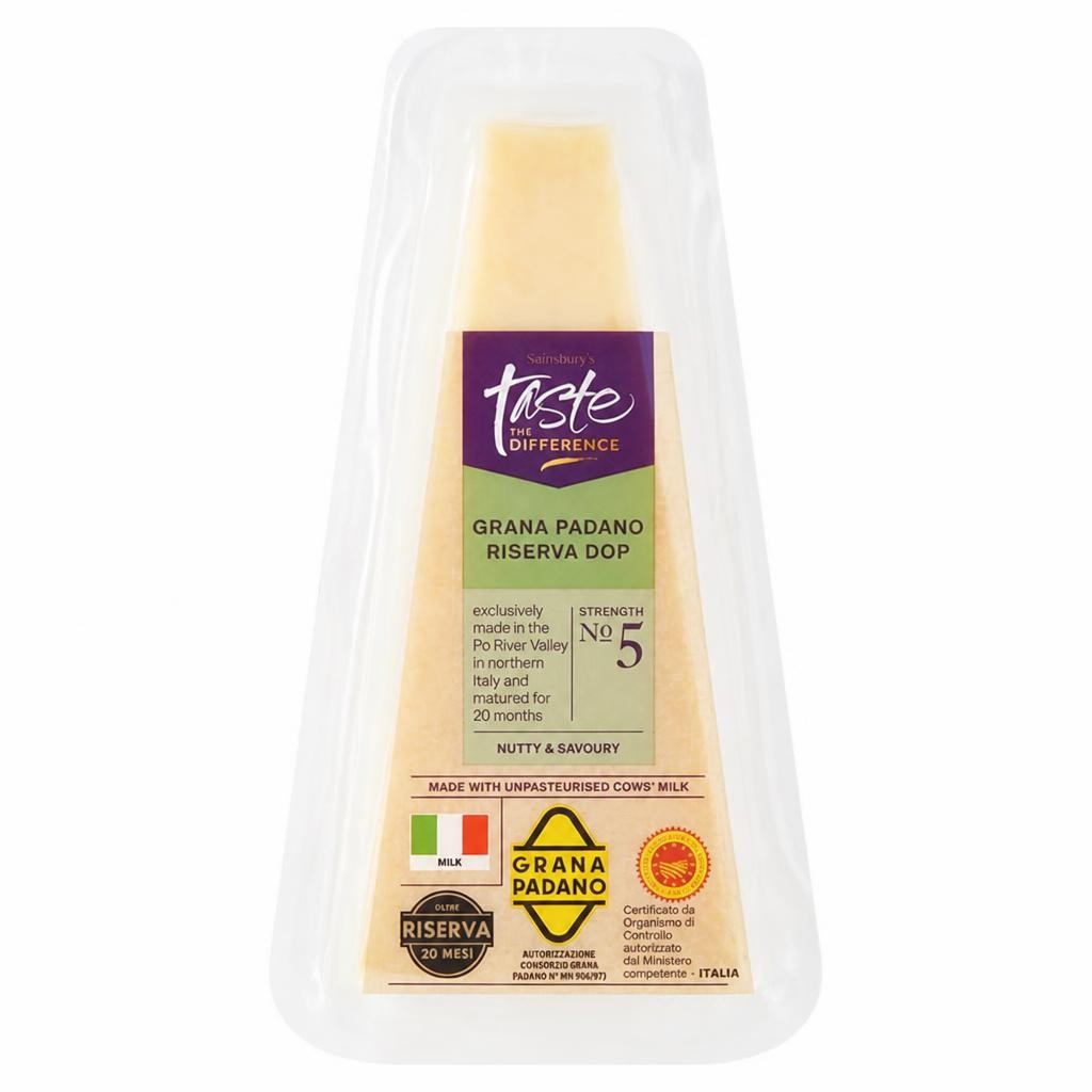 Sainsbury's Grana Padano Riserva Cheese, Taste the Difference 150g