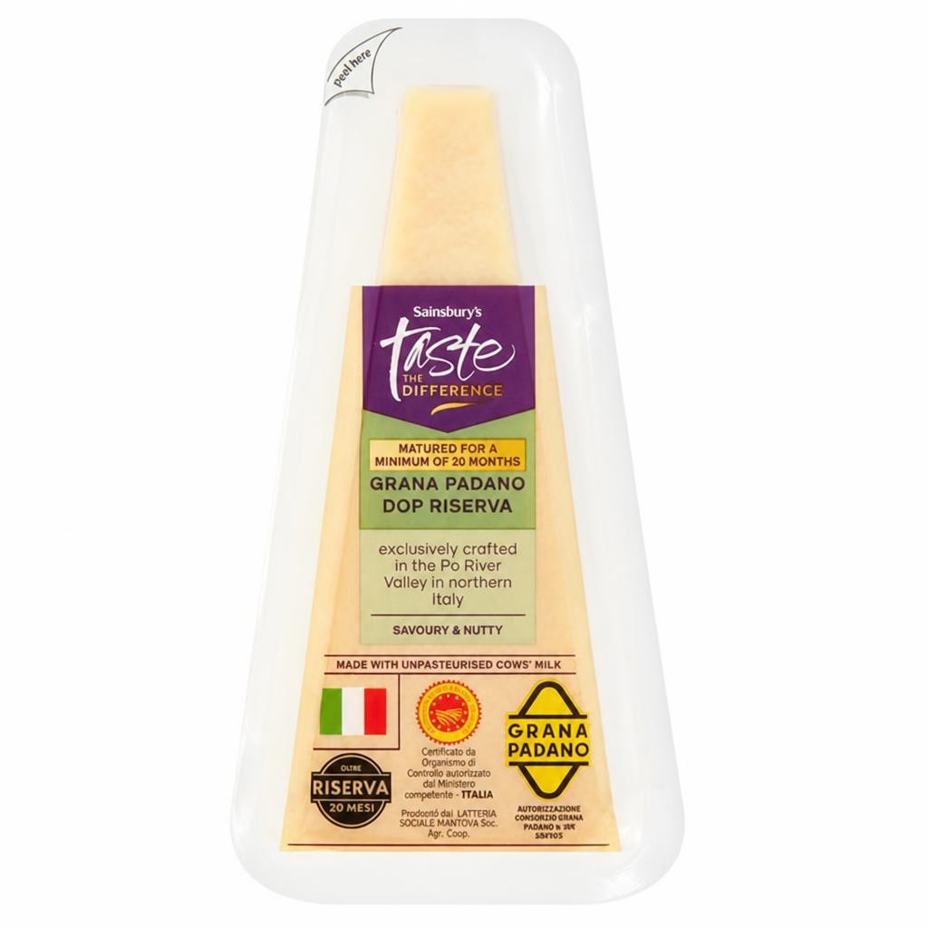 Sainsbury's Grana Padano Riserva Cheese, Taste the Difference 150g