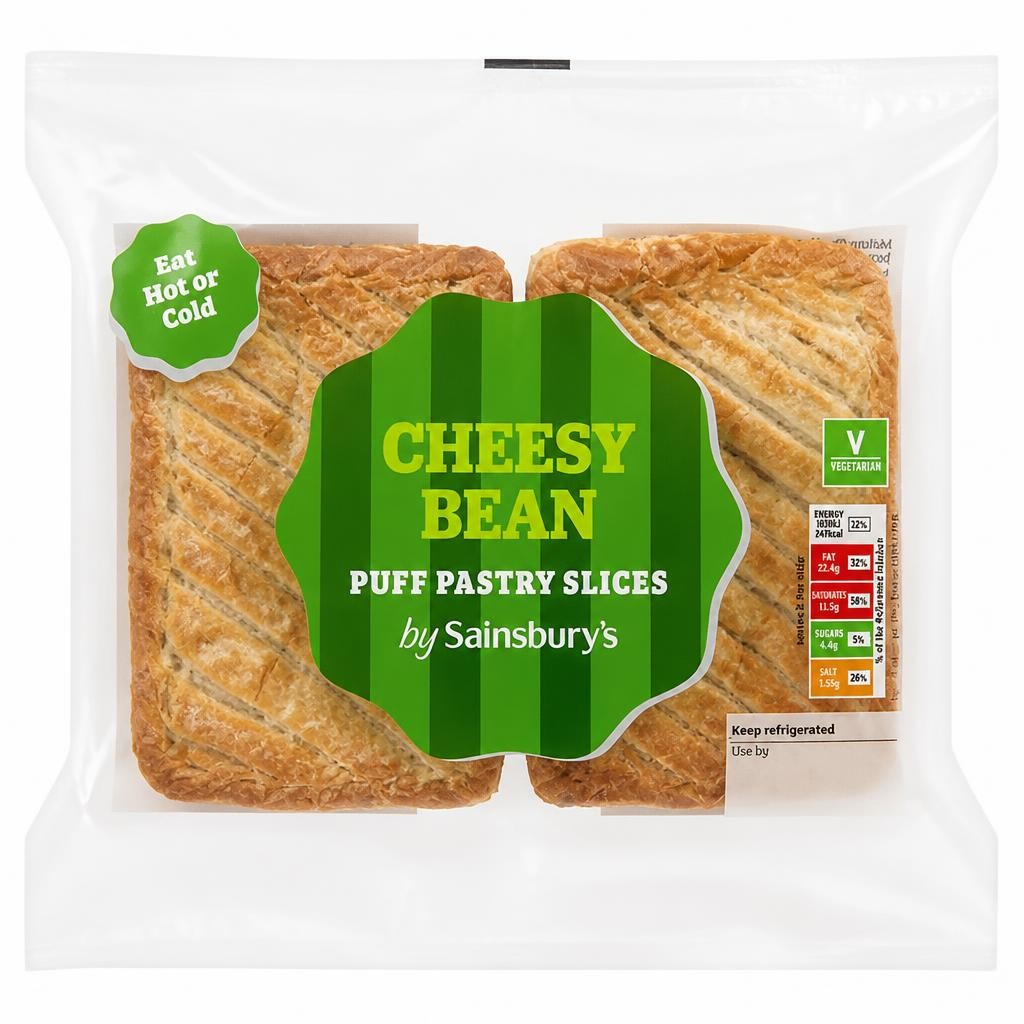 Sainsbury's Cheesy Bean Slices x2 300g