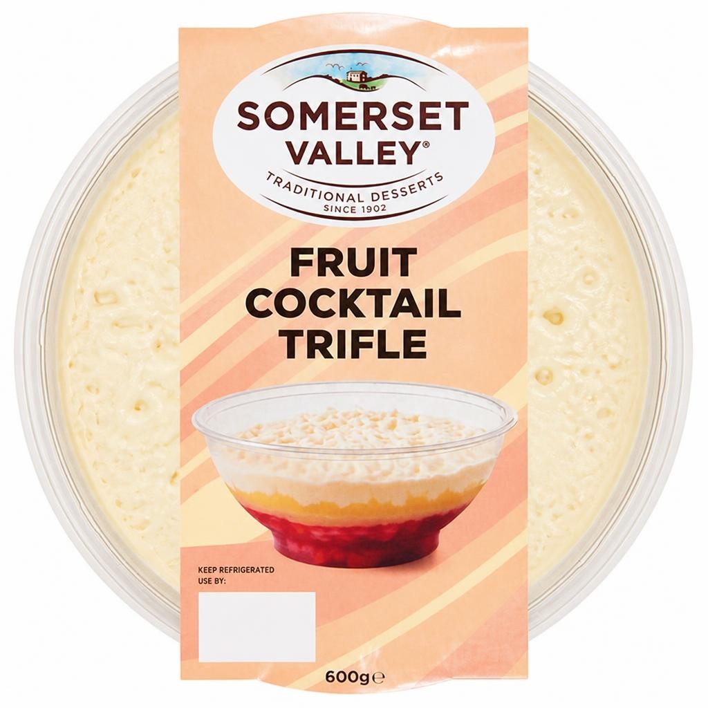 Somerset Valley Fruit Cocktail Trifle 600g
