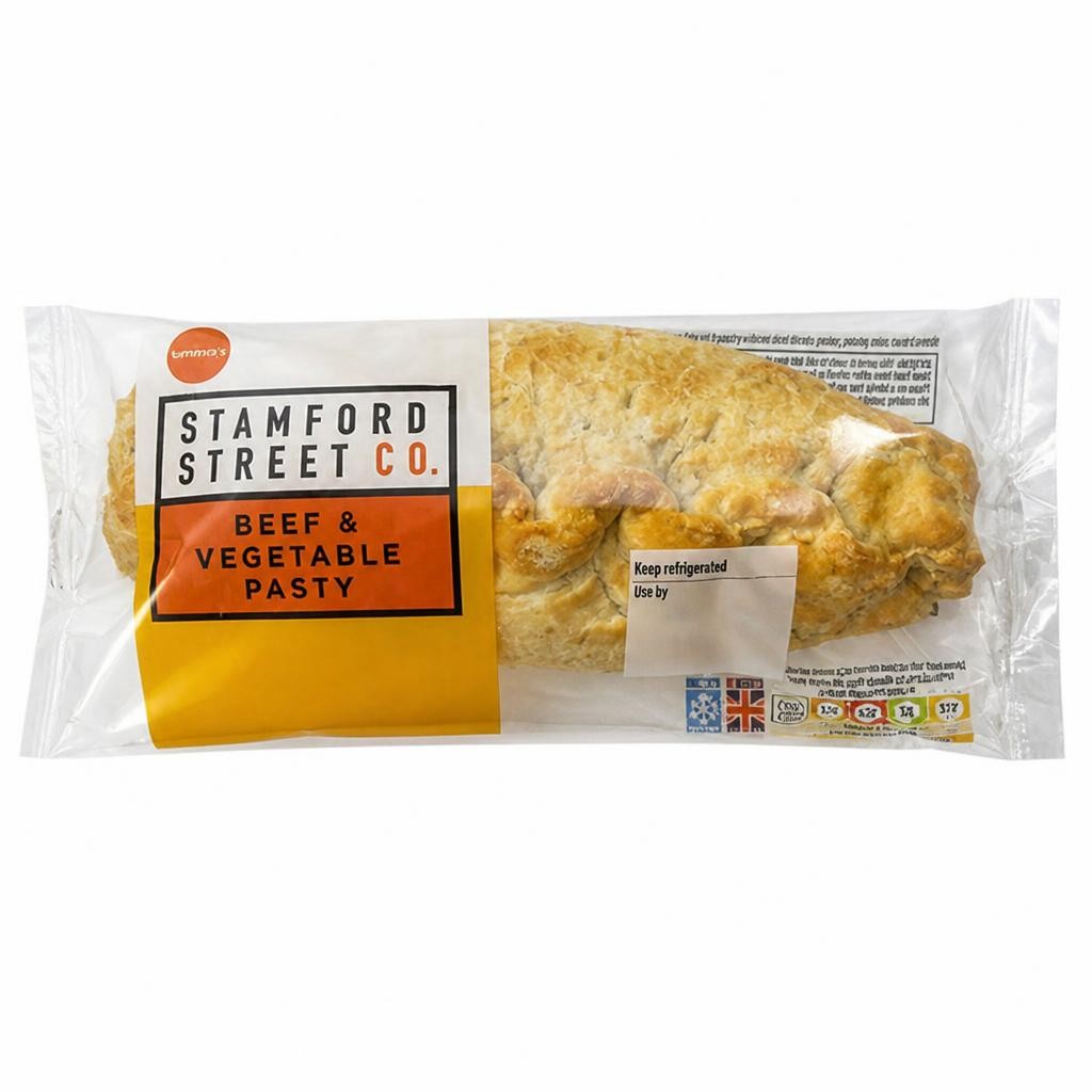 Stamford Street Co. Beef & Vegetable Pasty 200g