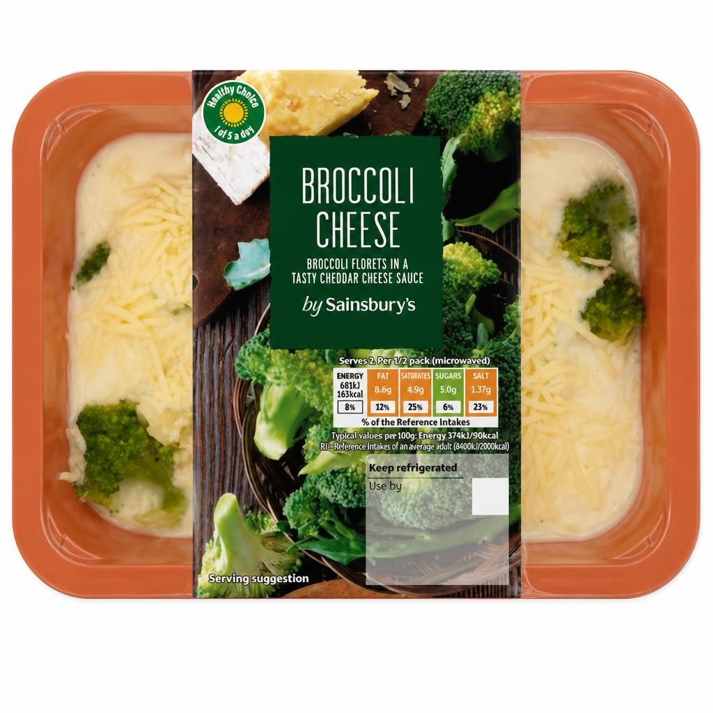 Sainsbury's Broccoli Cheese 400g