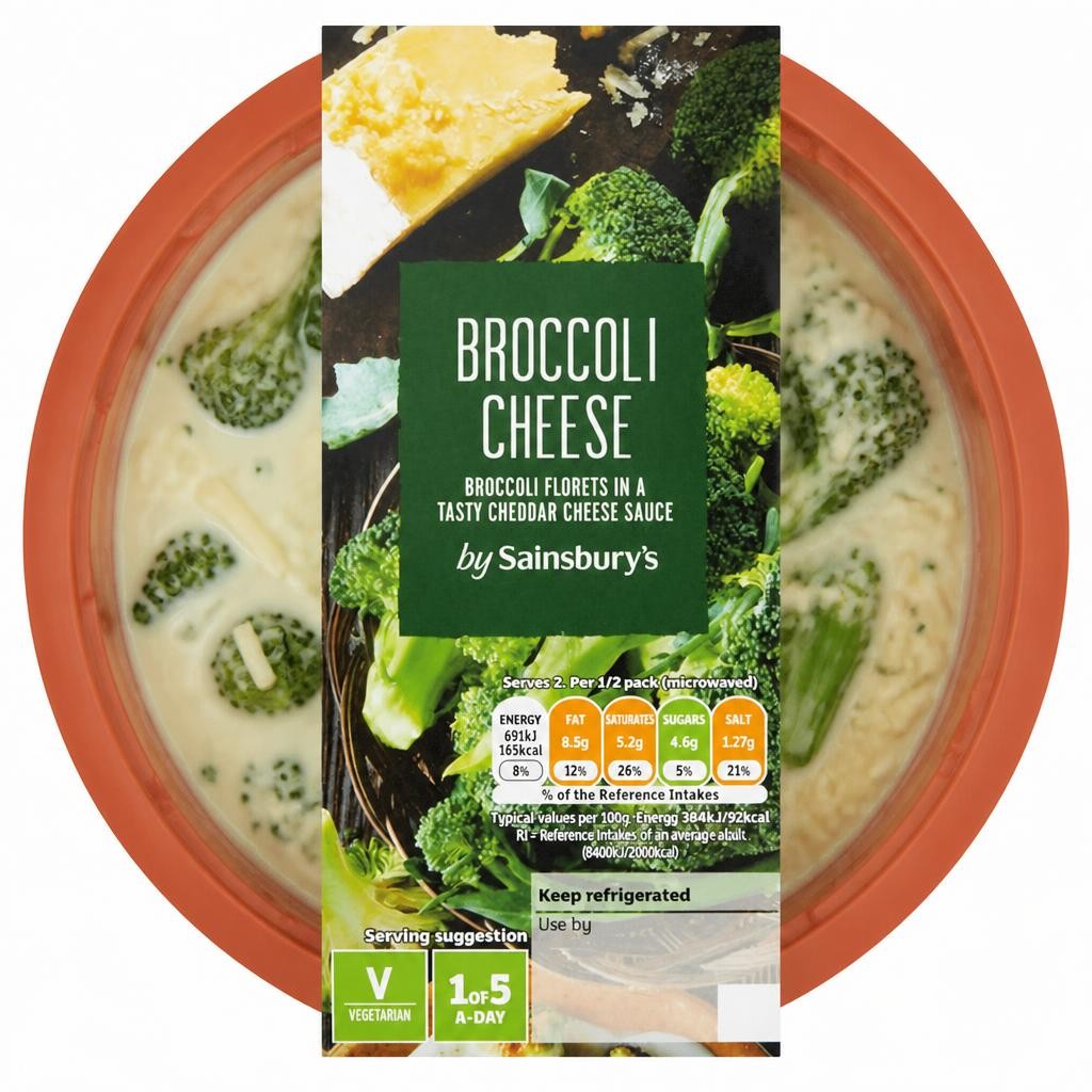 Sainsbury's Broccoli Cheese 400g