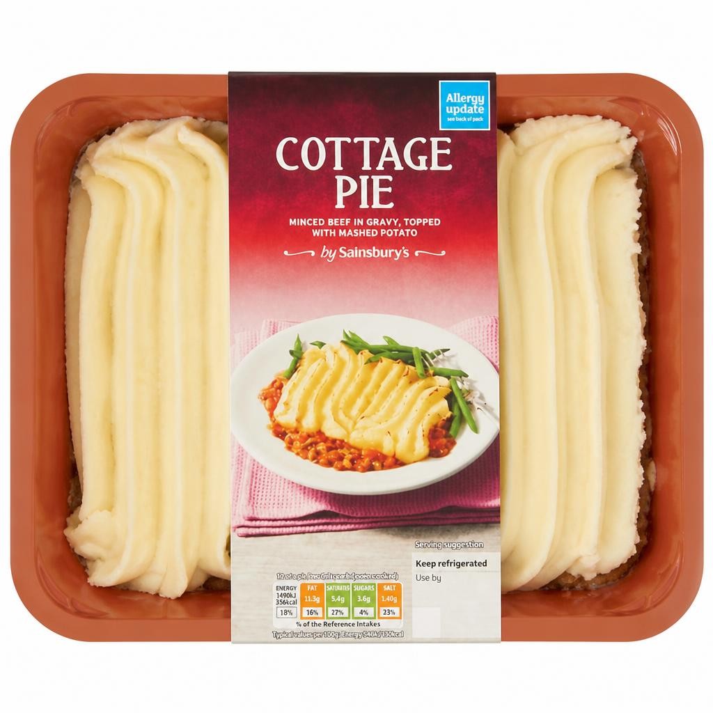 Sainsbury's Cottage Pie 750g (Serves 2)