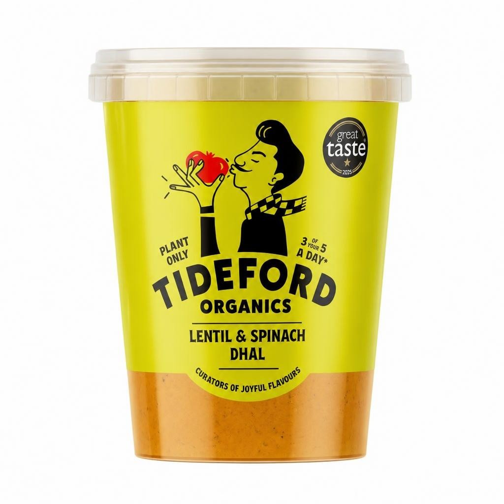Tideford Organics Indian Lentil & Spinach Dhal 560g