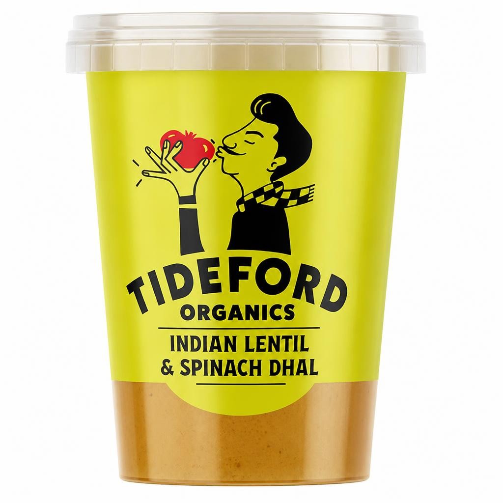 Tideford Organics Indian Lentil & Spinach Dhal 560g