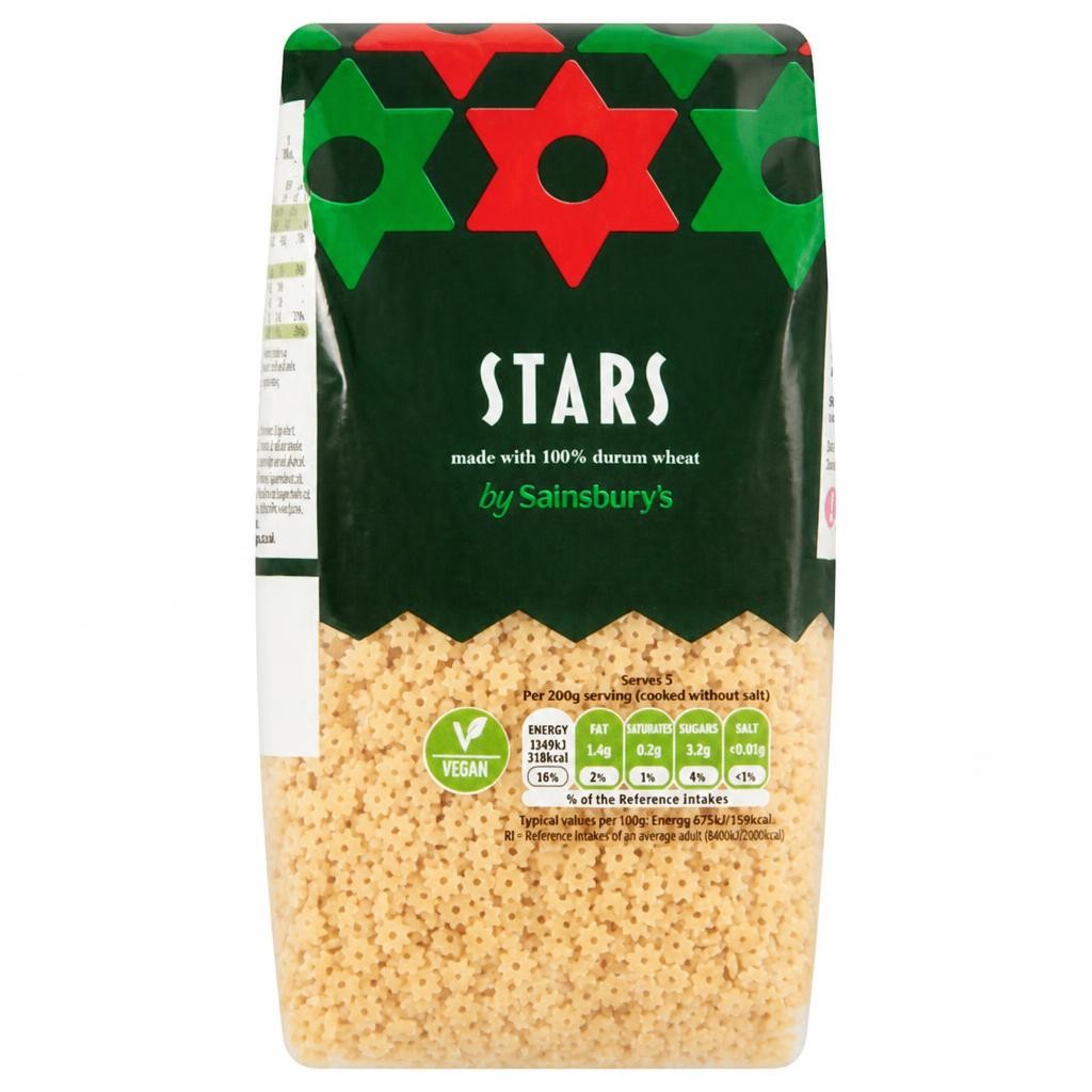 Sainsbury's Stars Pasta 500g