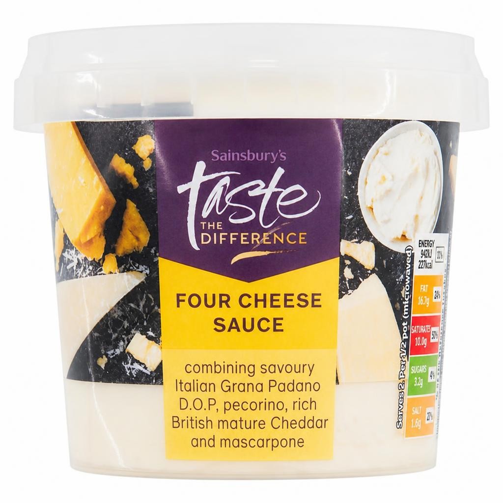 Sainsbury's Four Cheese Sauce, Taste the Difference 350g (Serves 2)