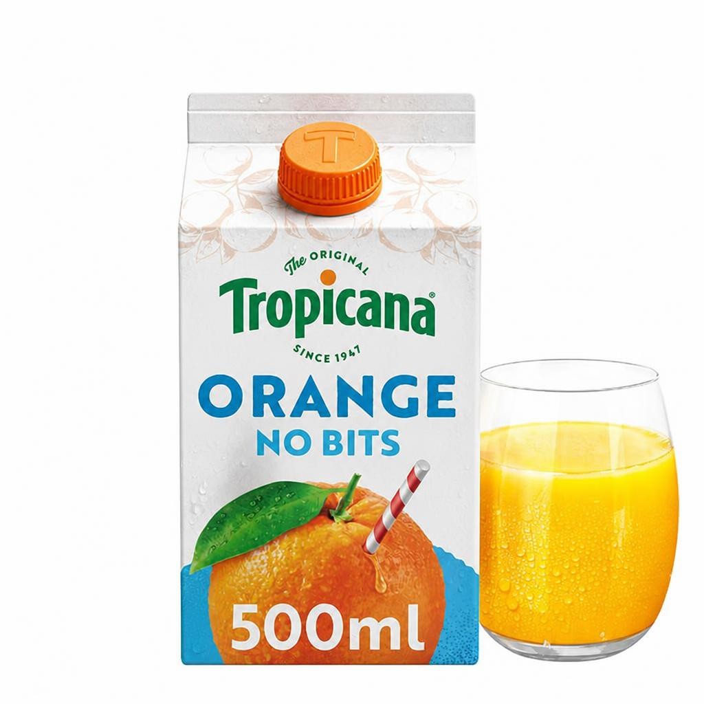 Tropicana Pure Smooth Orange Fruit Juice 500ml