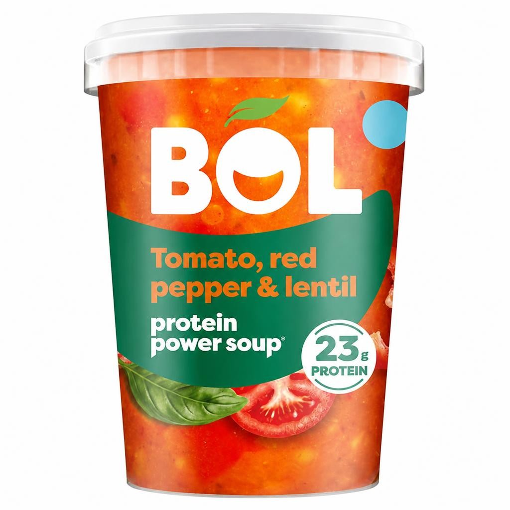 BOL Red Pepper Tomato & Soup Protein Power Soup