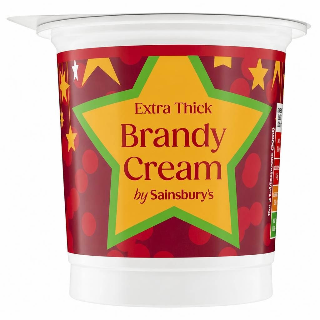 Sainsbury's Extra Thick Brandy Cream 250ml