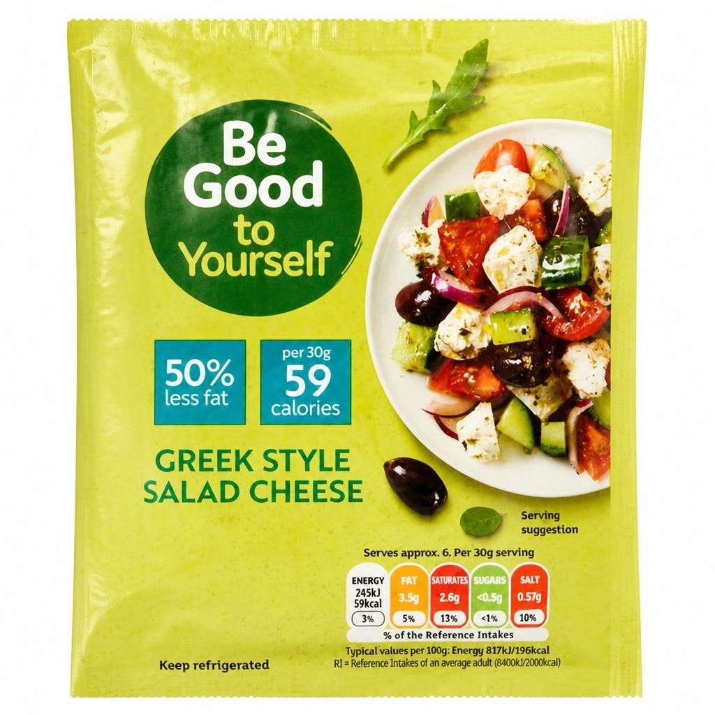 Sainsbury's Greek Style Salad Cheese, Be Good to Yourself 200g