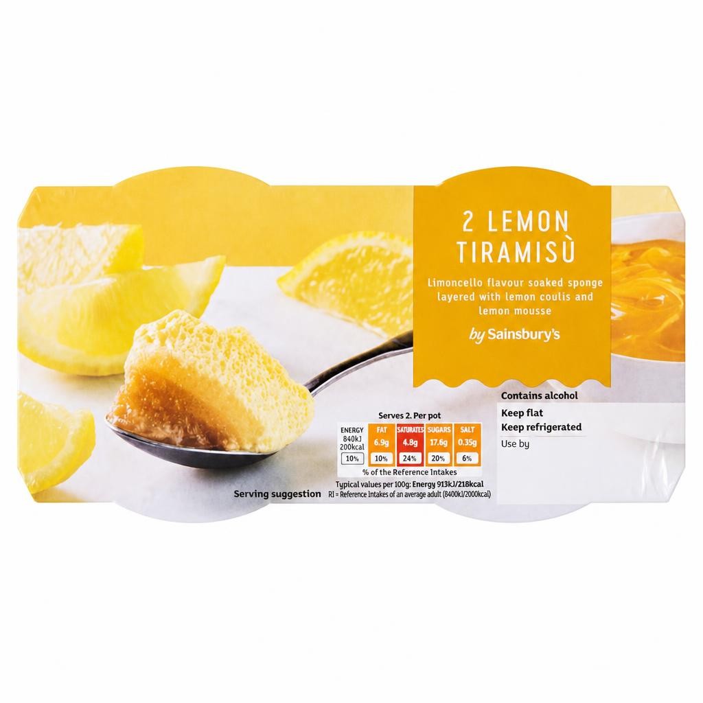 Sainsbury's Limoncello Desserts x2 85g