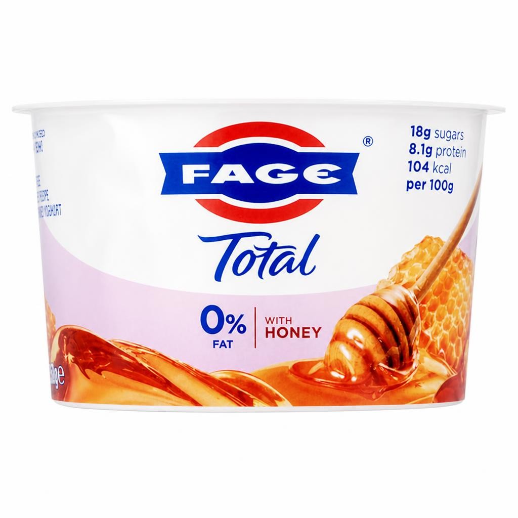 Fage Total 150g 0% Fat Free Greek Recipe Strained Honey Yoghurt