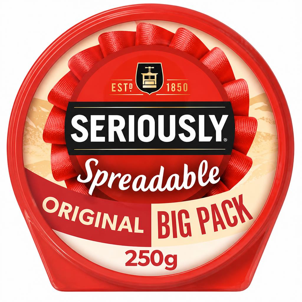 Seriously Spreadable Cheese 250g