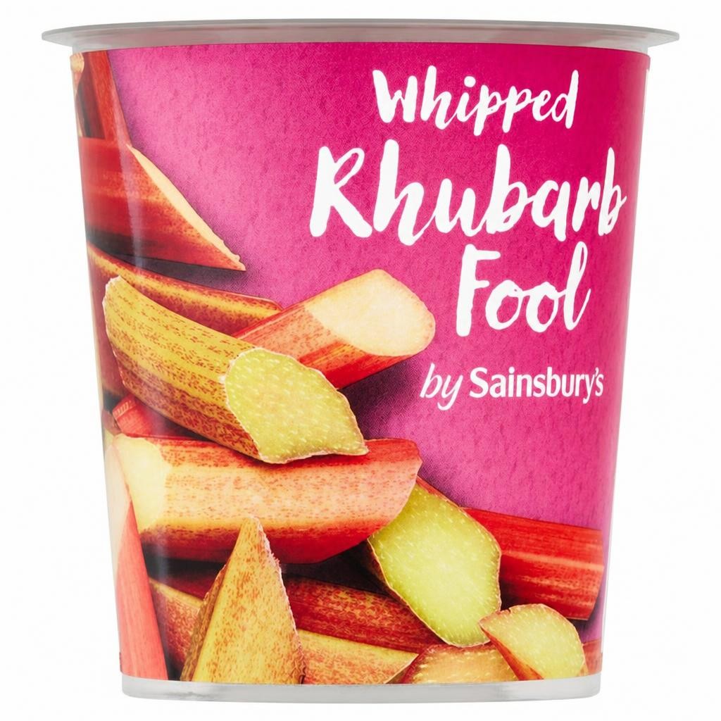 Sainsbury's Rhubarb Fool 114g