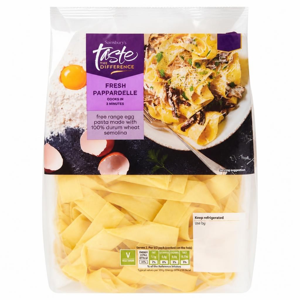 Sainsbury's Fresh Pappardelle, Taste the Difference 300g