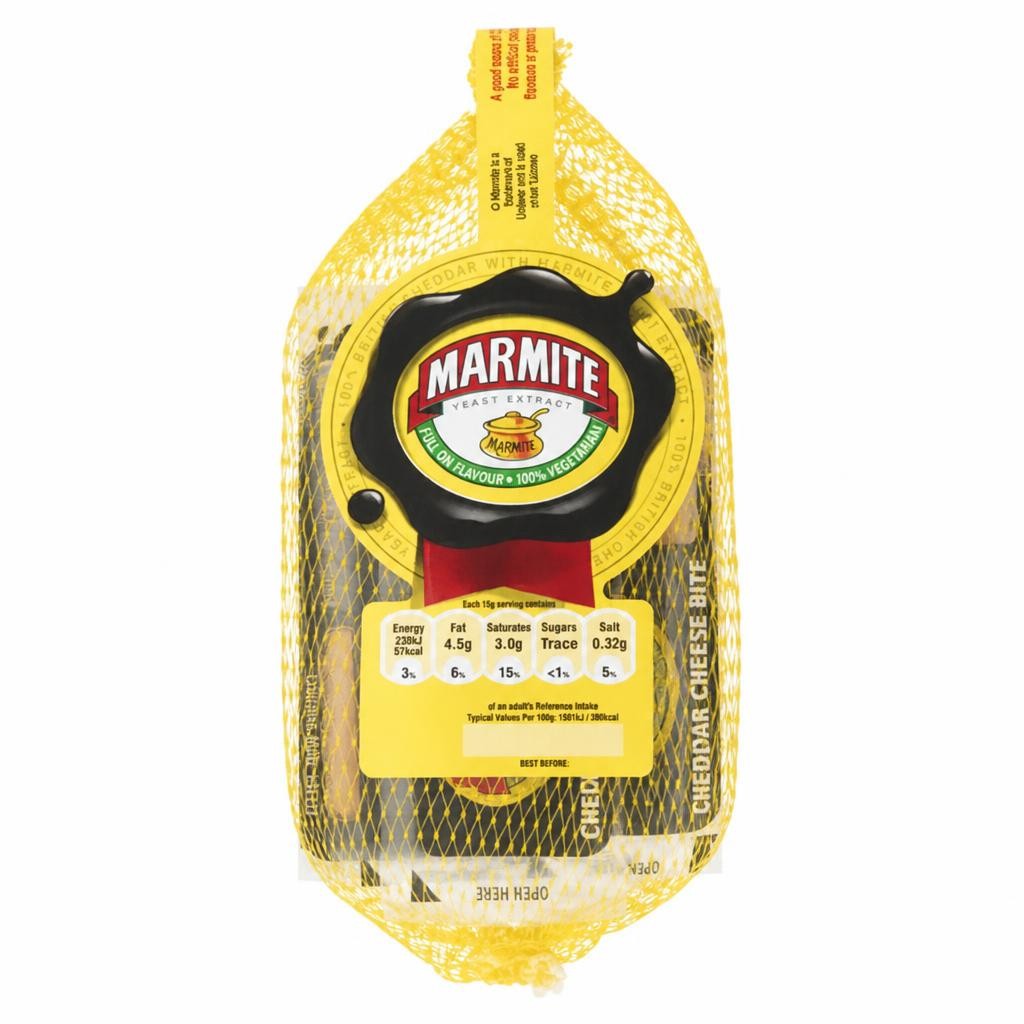 Marmite Cheddar Cheese Bites 5x15g