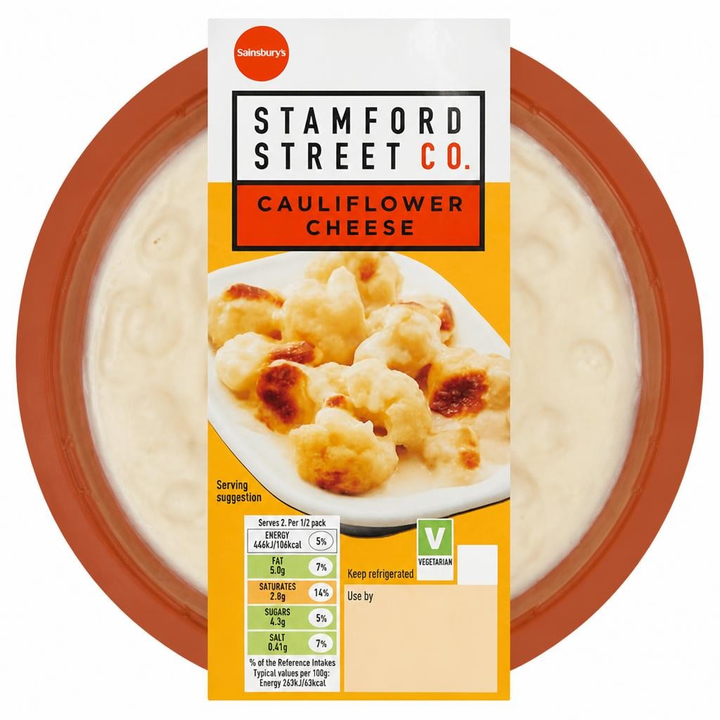 Stamford Street Food Co. Cauliflower Cheese 350g
