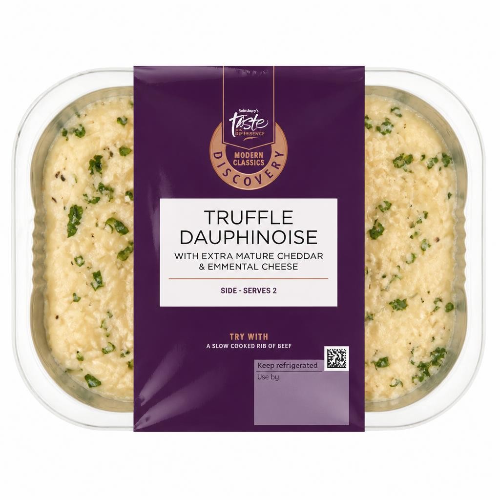 Sainsbury's Discovery 400g Truffle Dauphinoise, Taste the Difference