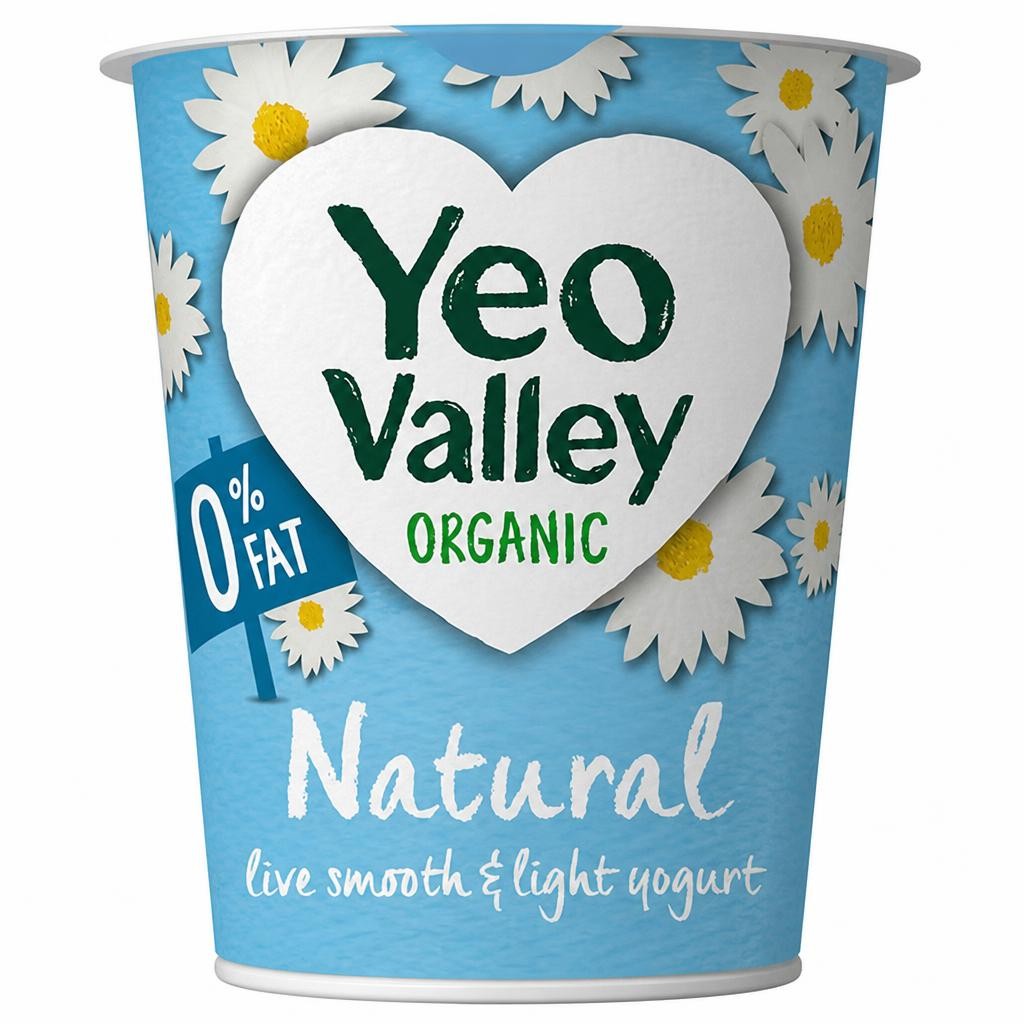 Yeo Valley Organic 0% Fat Natural Yogurt 150g