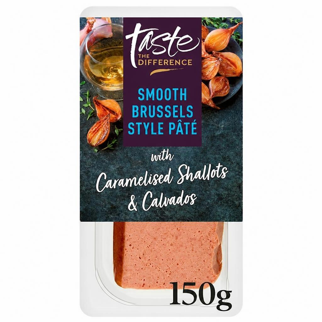Sainsbury's Smooth Brussels Style Pate, Taste the Difference 150g