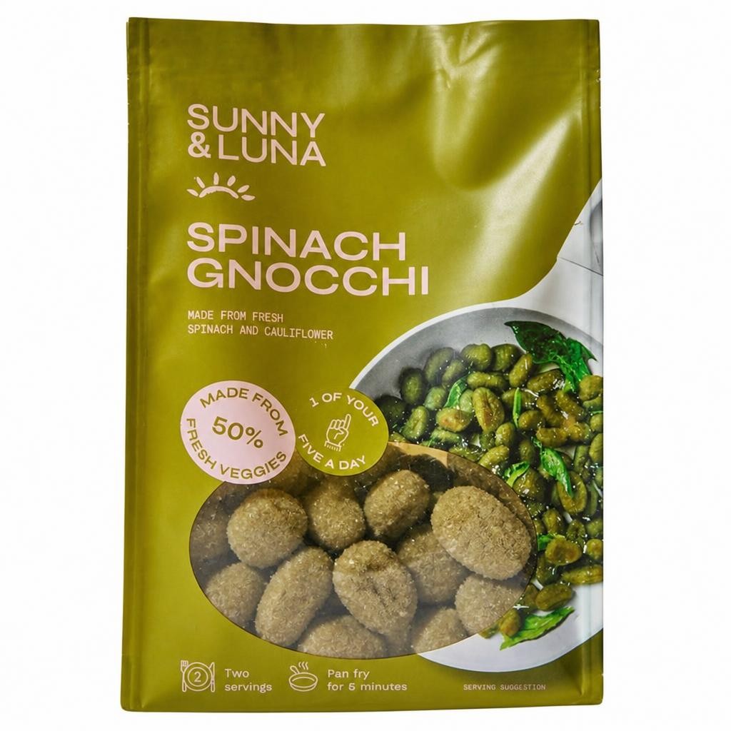 Sunny & Luna Spinach Gnocchi 350g