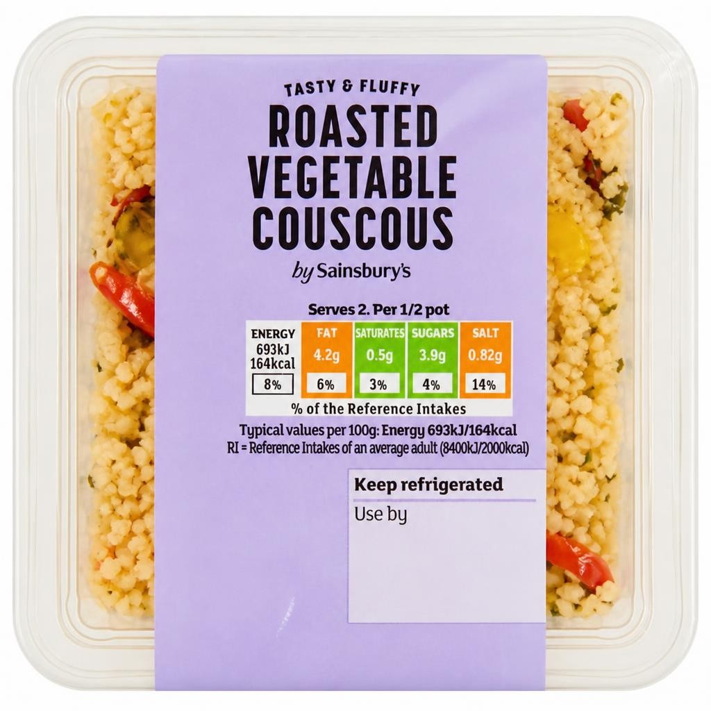 Sainsbury's Roasted Vegetable Couscous 200g