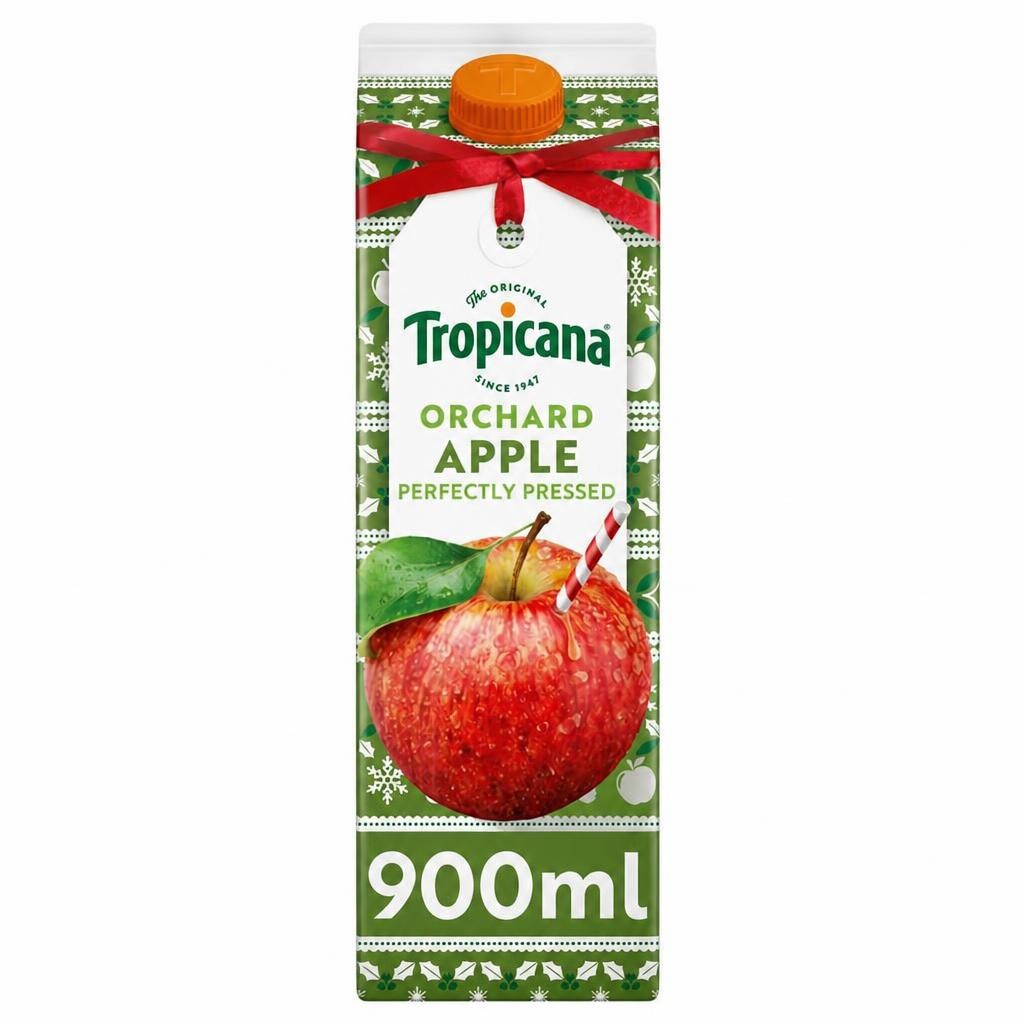 Tropicana Pressed Apple Fruit Juice 900ml