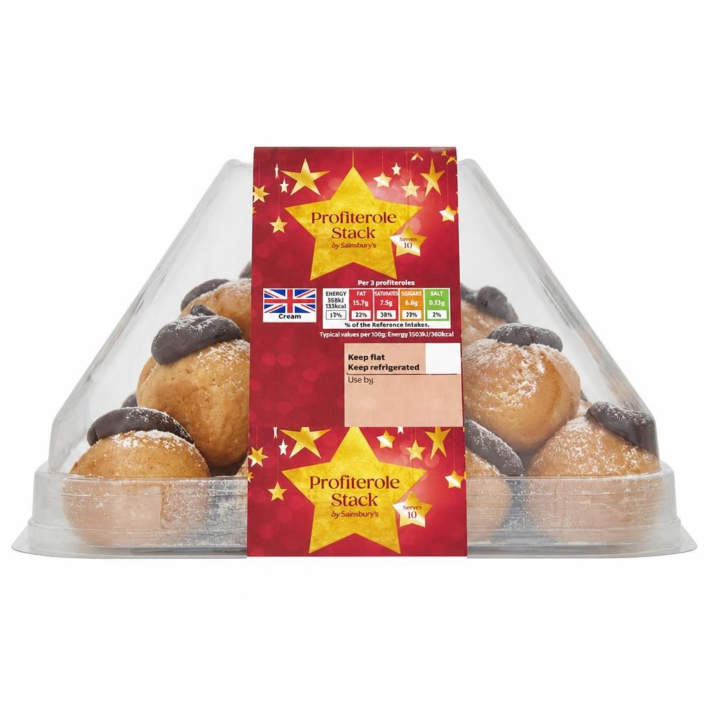 Sainsbury's Profiterole Stack 570g