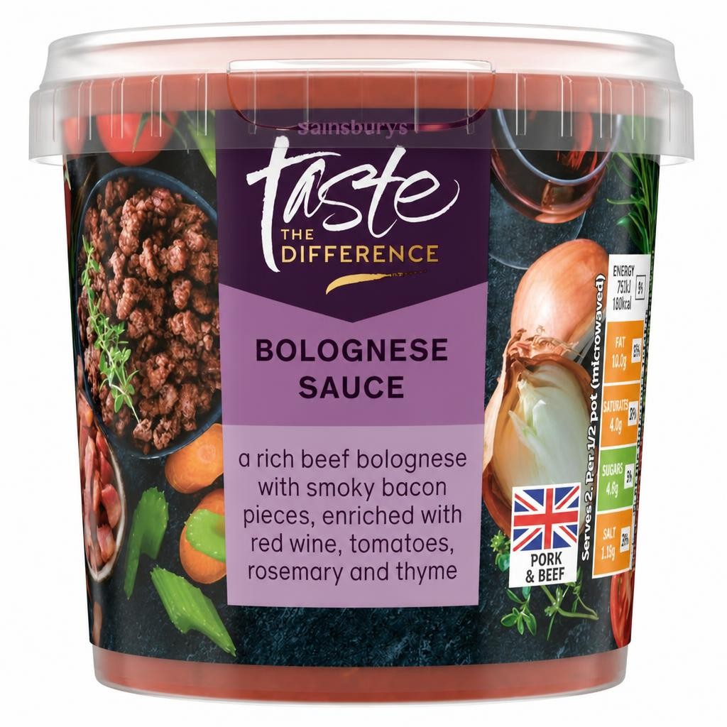 Sainsbury's Bolognese Sauce, Taste the Difference 350g