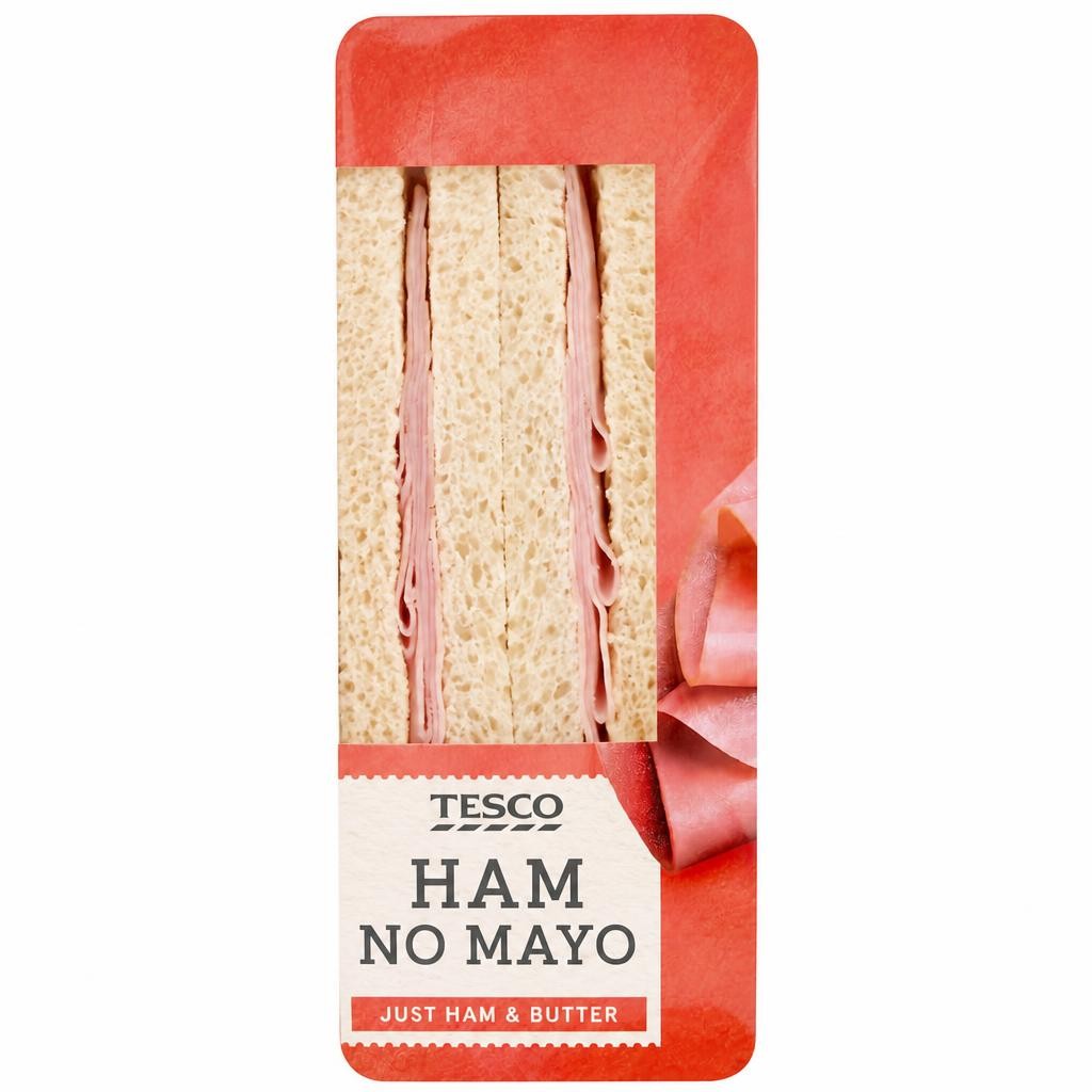 Tesco Just Ham Sandwich